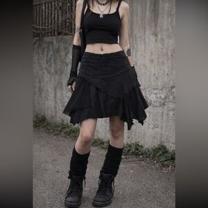 Early 2000s Wet Seal Asymmetrical Skirt – Grungecore Revival